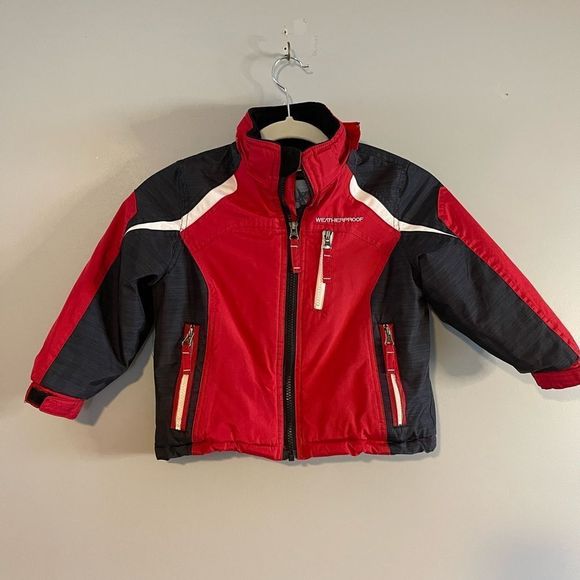 Weatherproof Red Jacket Coat | SZ 4T - Picture 1 of 13